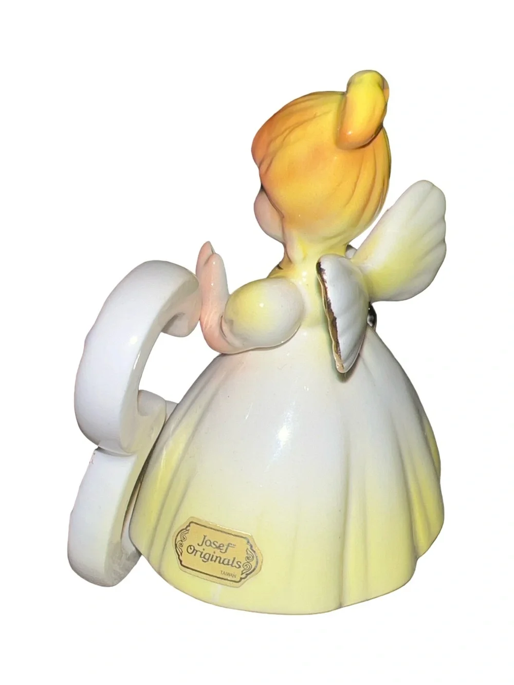Josef Originals Birthday Girl Blonde Angel 3 Year Old Yellow Dress With Box